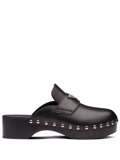 prada rubber clogs|prada moccasins women.